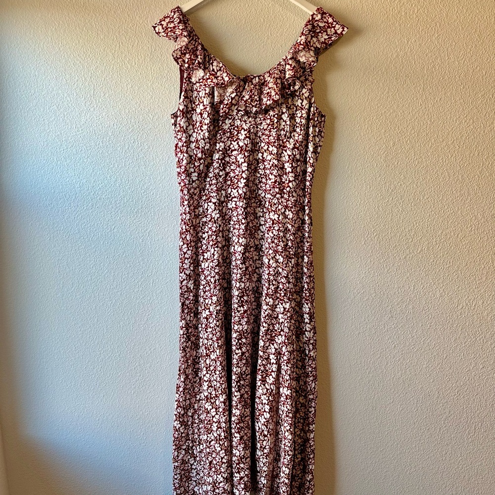 ☀️ New! MADEWELL Ruffled Scoopneck Maxi Dress in Floral - Picture 5 of 16